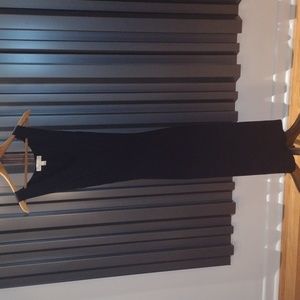 Stretch knit maxi dress